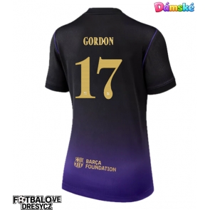 Barcelona Anthony Gordon #17 Dámské Venkovní Dres 2026-27 Krátký Rukáv